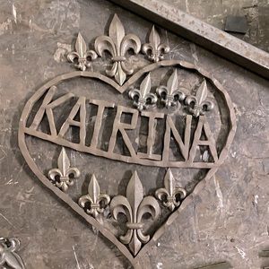 Wrought iron handcrafted